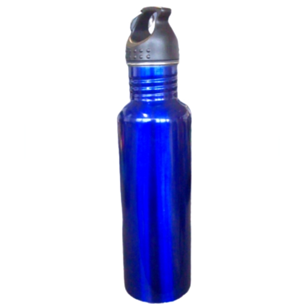 Outdoor Products Blue Black Stainless Steel Sports Bottle